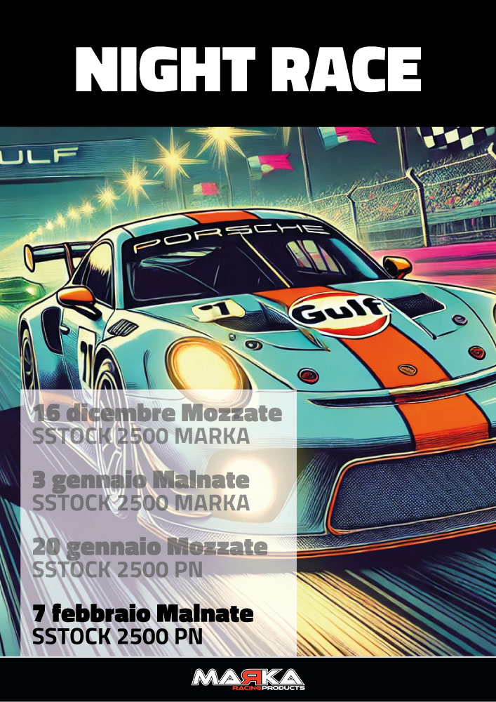 Manifesto della gara