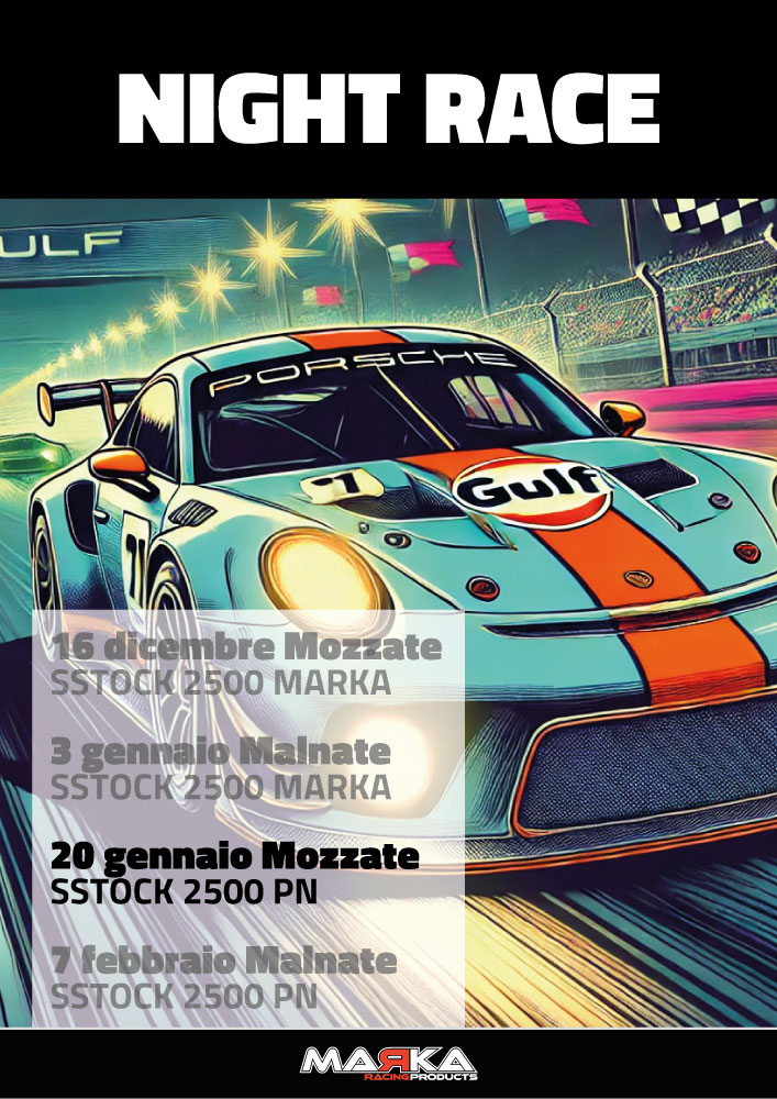 Manifesto della gara